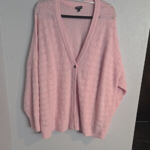 Torrid Soft Pink Women's Cardigan